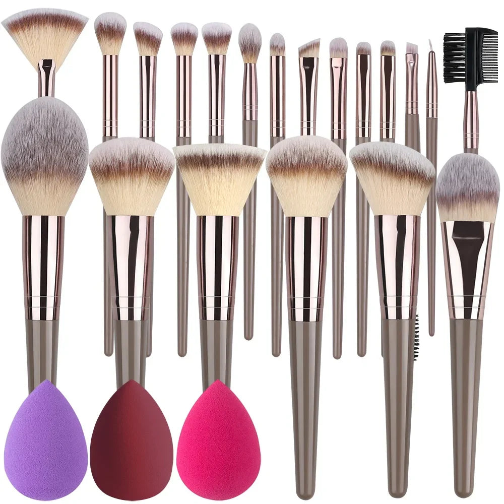 1/20Pcs Makeup Brush Set - Improve Center