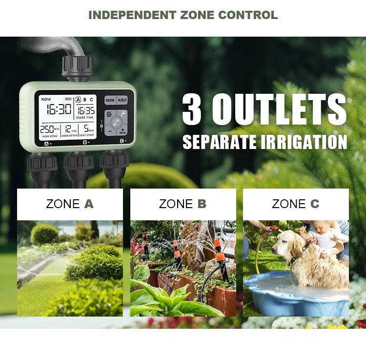 3-Zone Water Timer - Improve Center