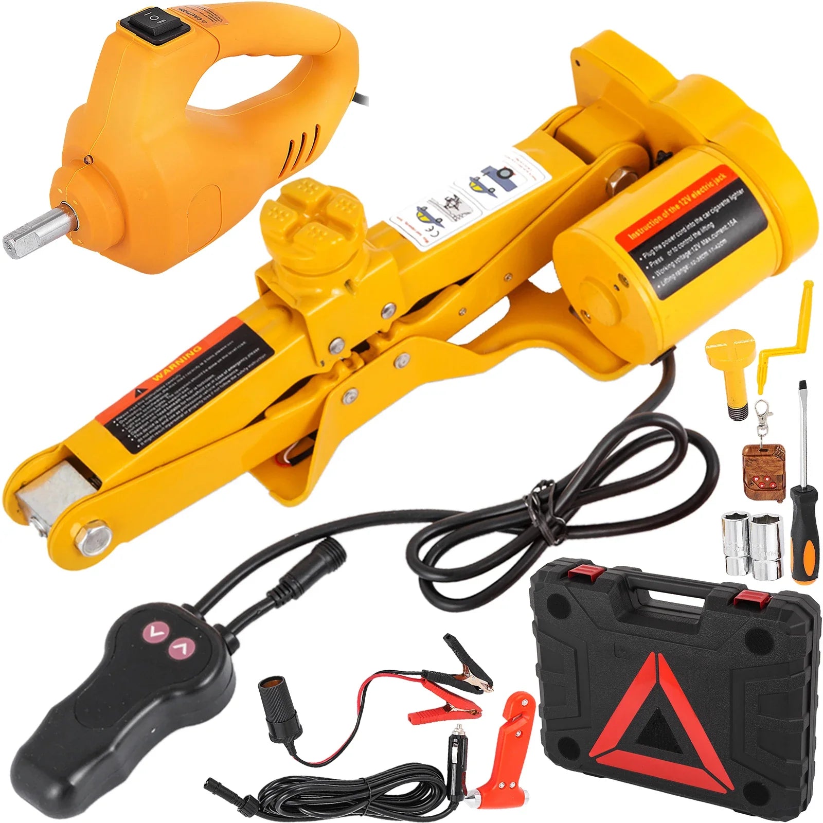 12V 5 Ton Portable Hydraulic Jack - Improve Center