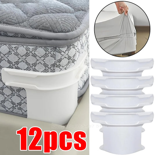 Universal Bed Sheet Holders – Adjustable Corner Clips & Straps