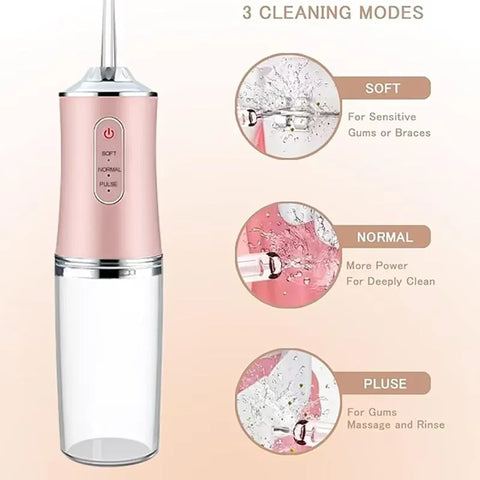 Portable Water Flosser – USB Rechargeable