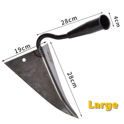 Triangle Furrow Hoe - Improve Center