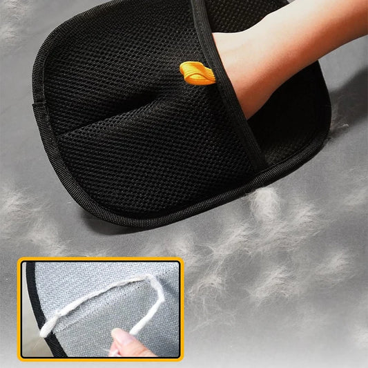 Double-Sided Pet Hair Grooming Glove – Multi-Functional Cleaner