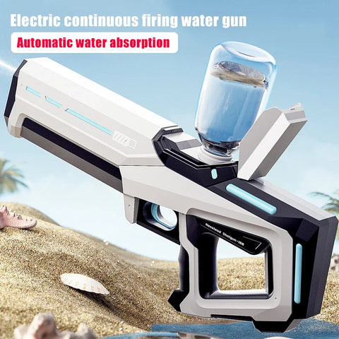 Electric Water Gun – Powerful Automatic Squirt Blaster for Fun