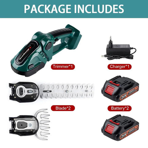 2 IN 1 Cordless Electric Hedge Trimmer - Improve Center
