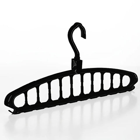 Folding Multi-Hole Clothes Hanger – Space-Saving Non-Slip Wardrobe Organizer