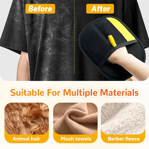 Double-Sided Pet Hair Grooming Glove – Multi-Functional Cleaner