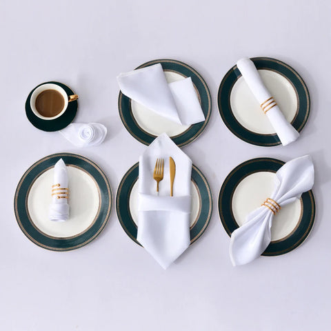 12Pcs 30X30cm Satin Table Napkin - Improve Center