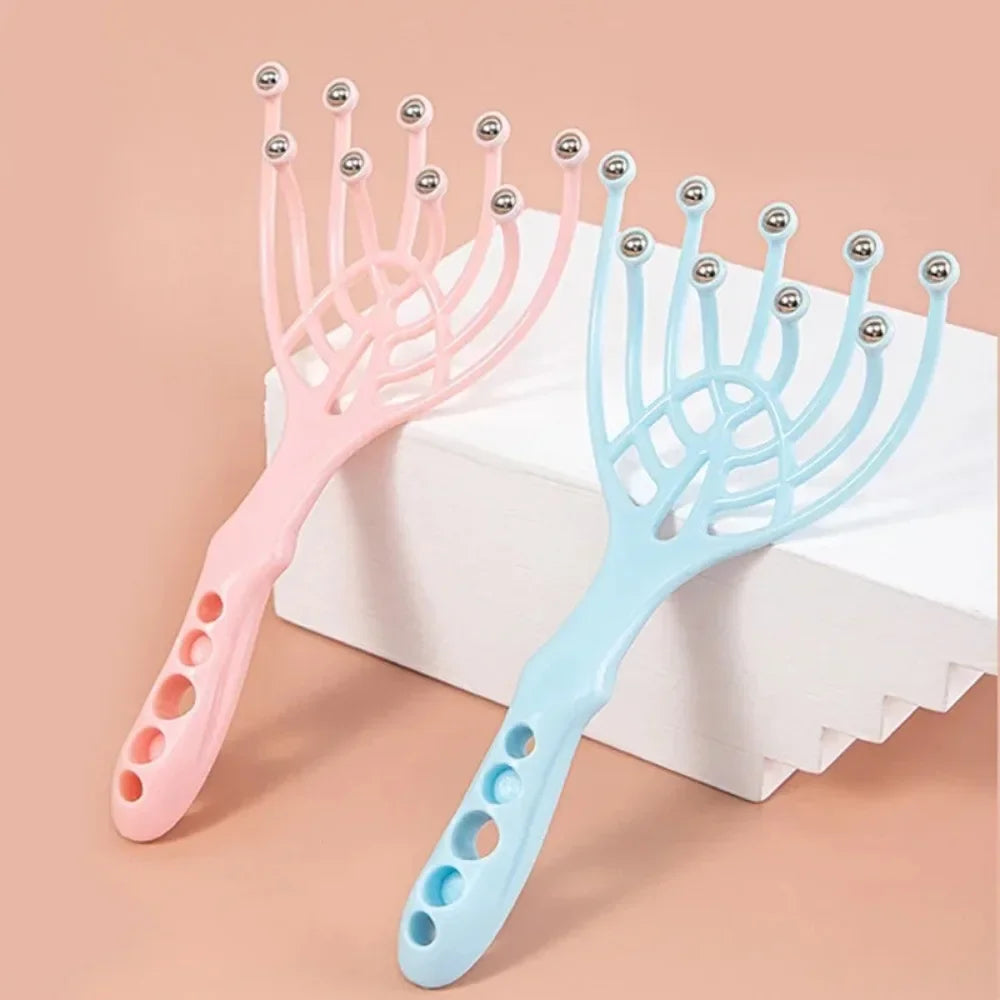 1 Pc Head Massager Scalp Neck Comb - Improve Center