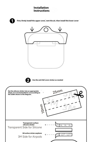 IV Bag AirPods Case – Transparent Liquid Silicone Protective Cover