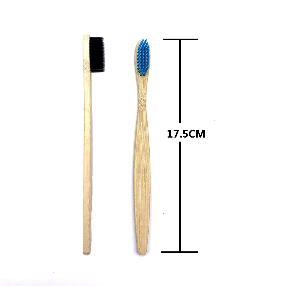 10PCS Biodegradable Bamboo Toothbrush - Improve Center