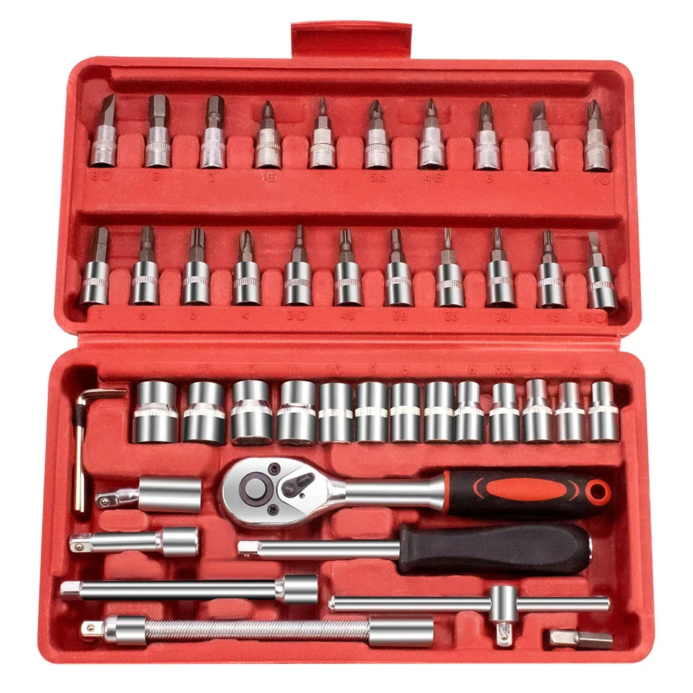 46pcs Car Repair Tool Kits - Improve Center