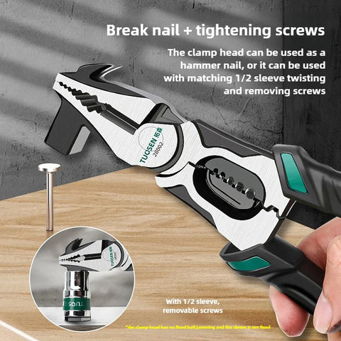 3-in-1 Multifunctional Pliers with Hammer