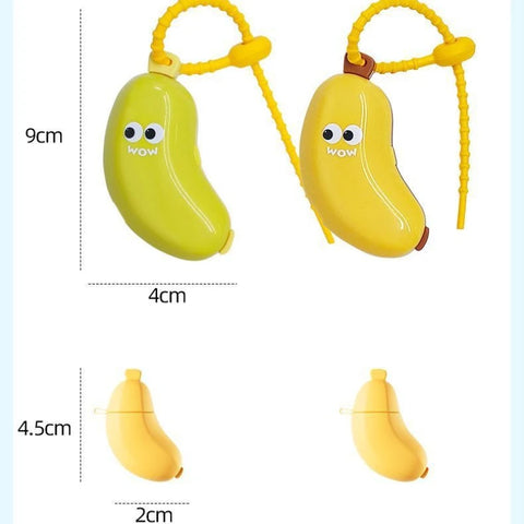 Cute Banana Toothbrush Travel Case