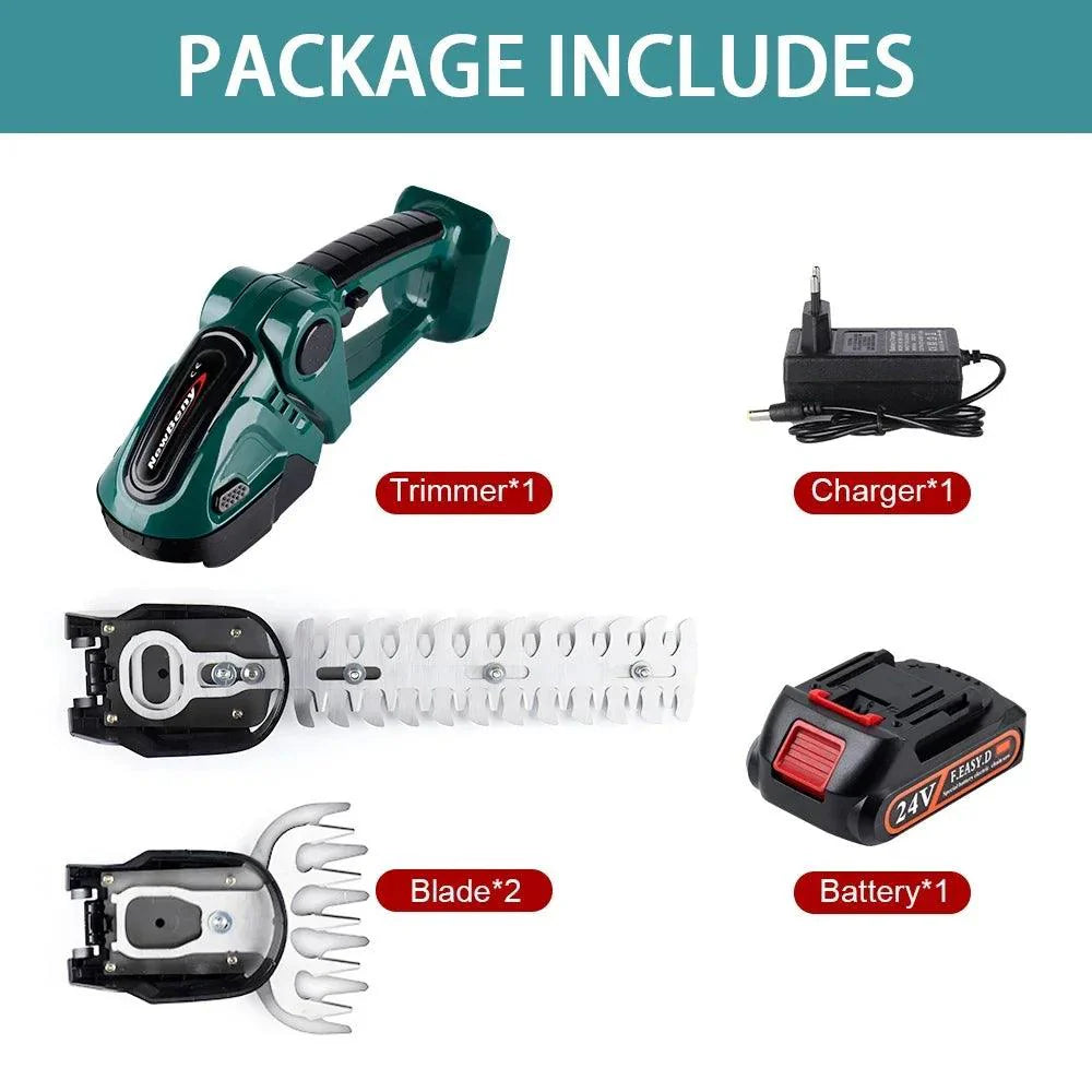 2 IN 1 Cordless Electric Hedge Trimmer - Improve Center