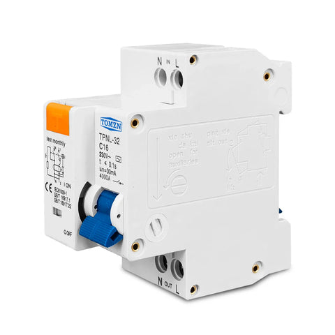 230V 1P+N Residual current Circuit breaker - Improve Center
