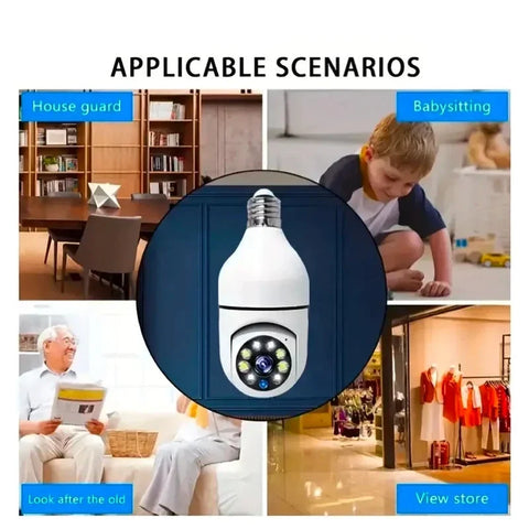 2.4G E27 Bulb Wifi Surveillance Camera - Improve Center