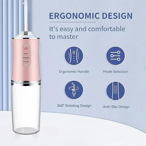 Portable Water Flosser – USB Rechargeable