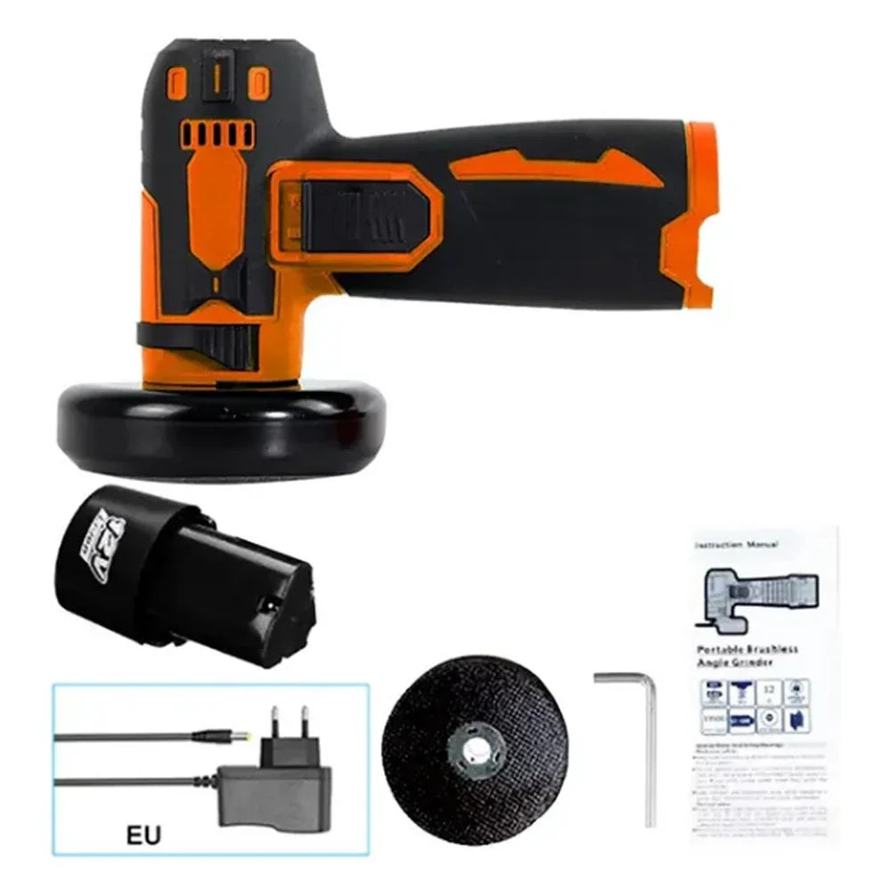 12V Mini Angle Grinder Rechargeable Grinding Tool - Improve Center