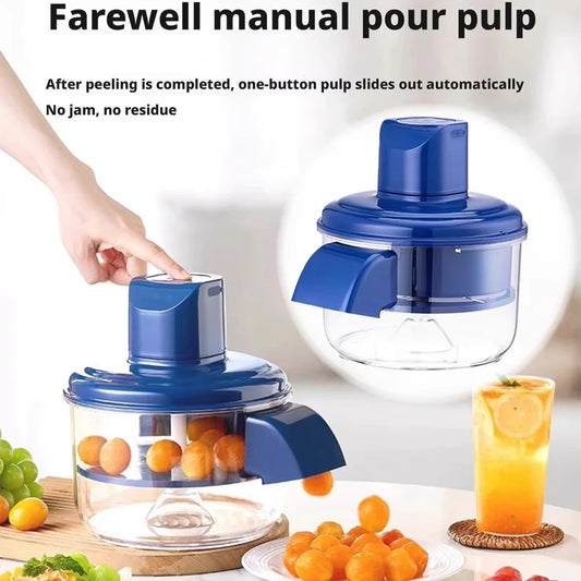 Electric Grape Peeling Machine – High-Speed Fruit Peeler for Home & Kitchen Use
