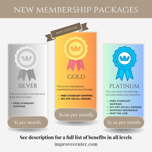 MEMBERSHIP - Improve Center